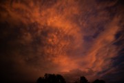 Spiral Cloud Sunset