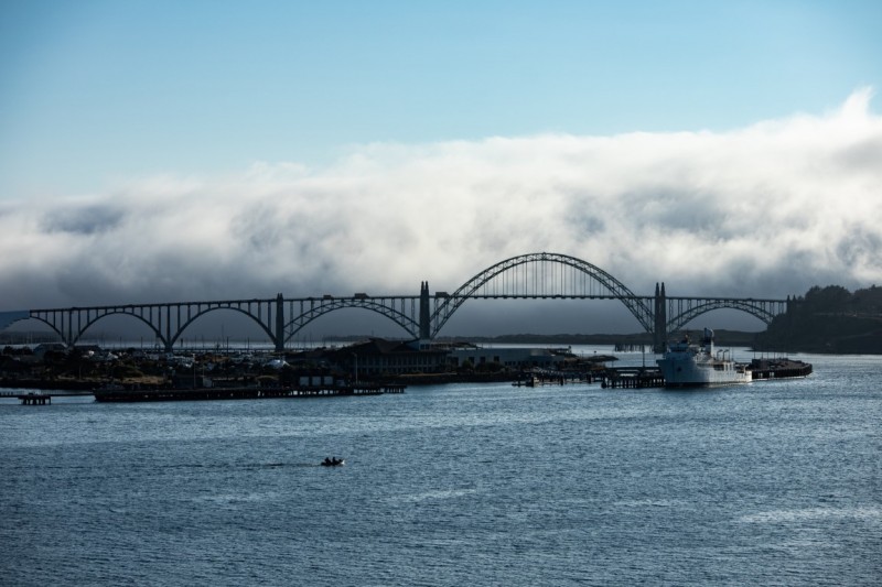 Newport Bridge Fog